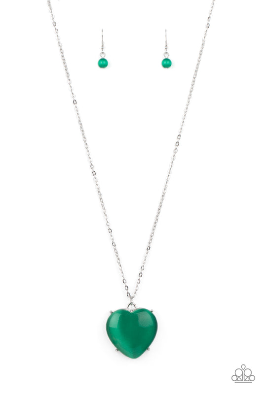 Warmhearted Glow Necklace - Green