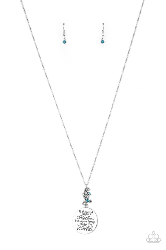 Maternal Blessings Necklace - Blue