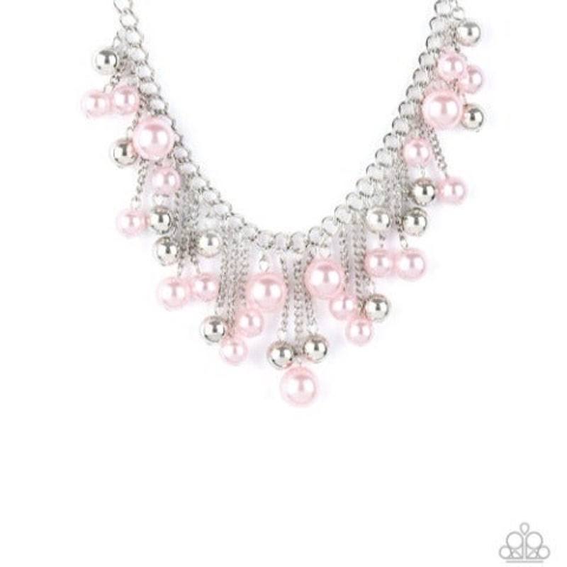 Women's City Celebrity Necklace -Pink