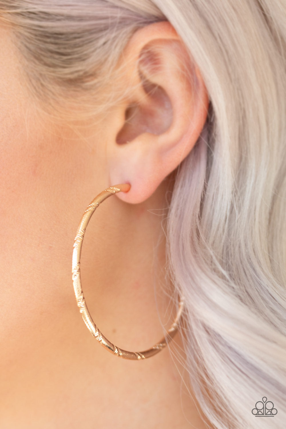 A Double Take Earrings  - Gold