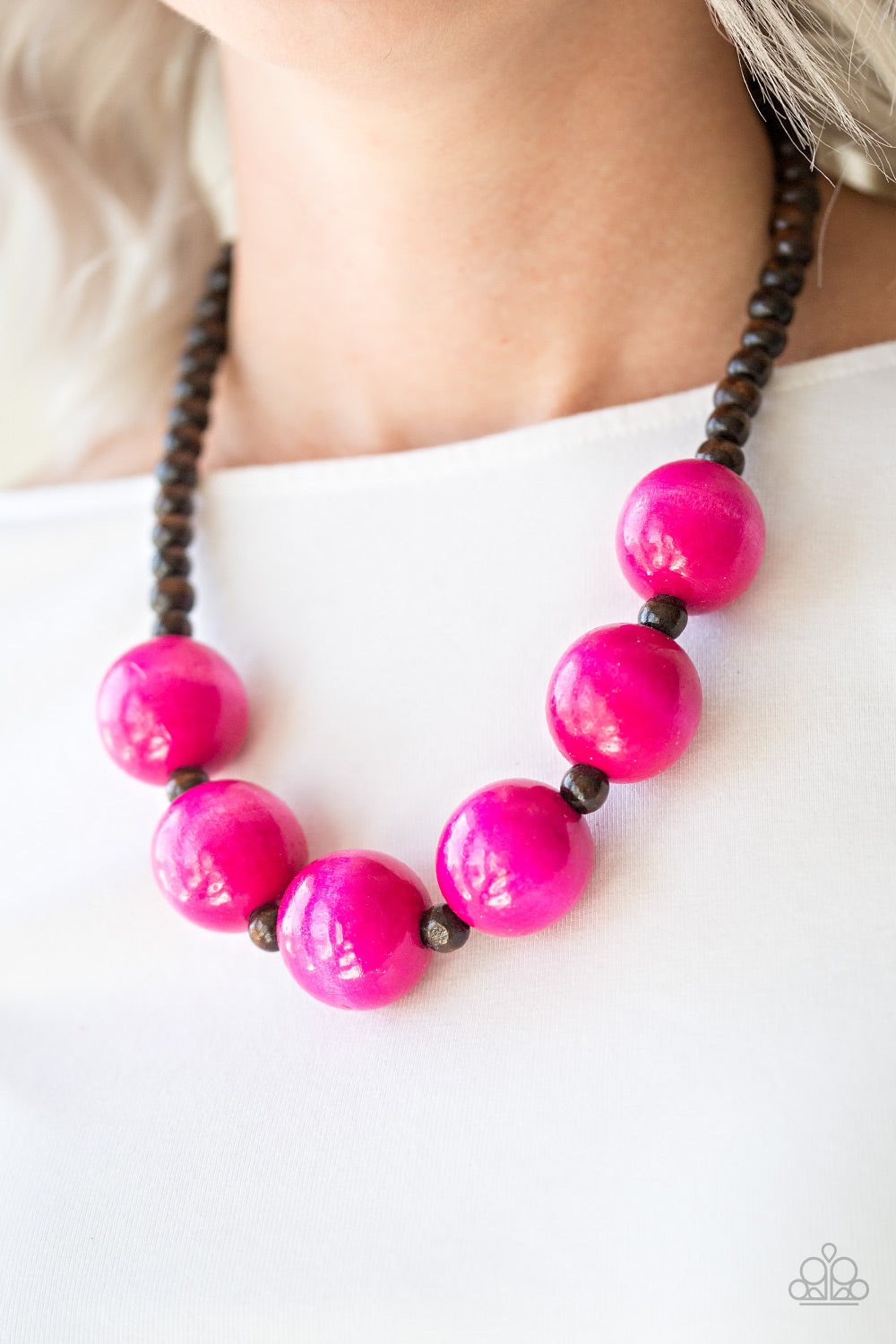 Oh My Miami Necklace - Pink