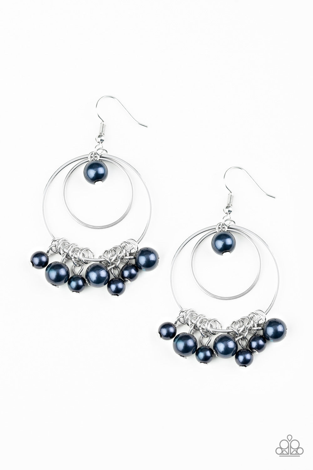 New York Attraction Earrings - Blue