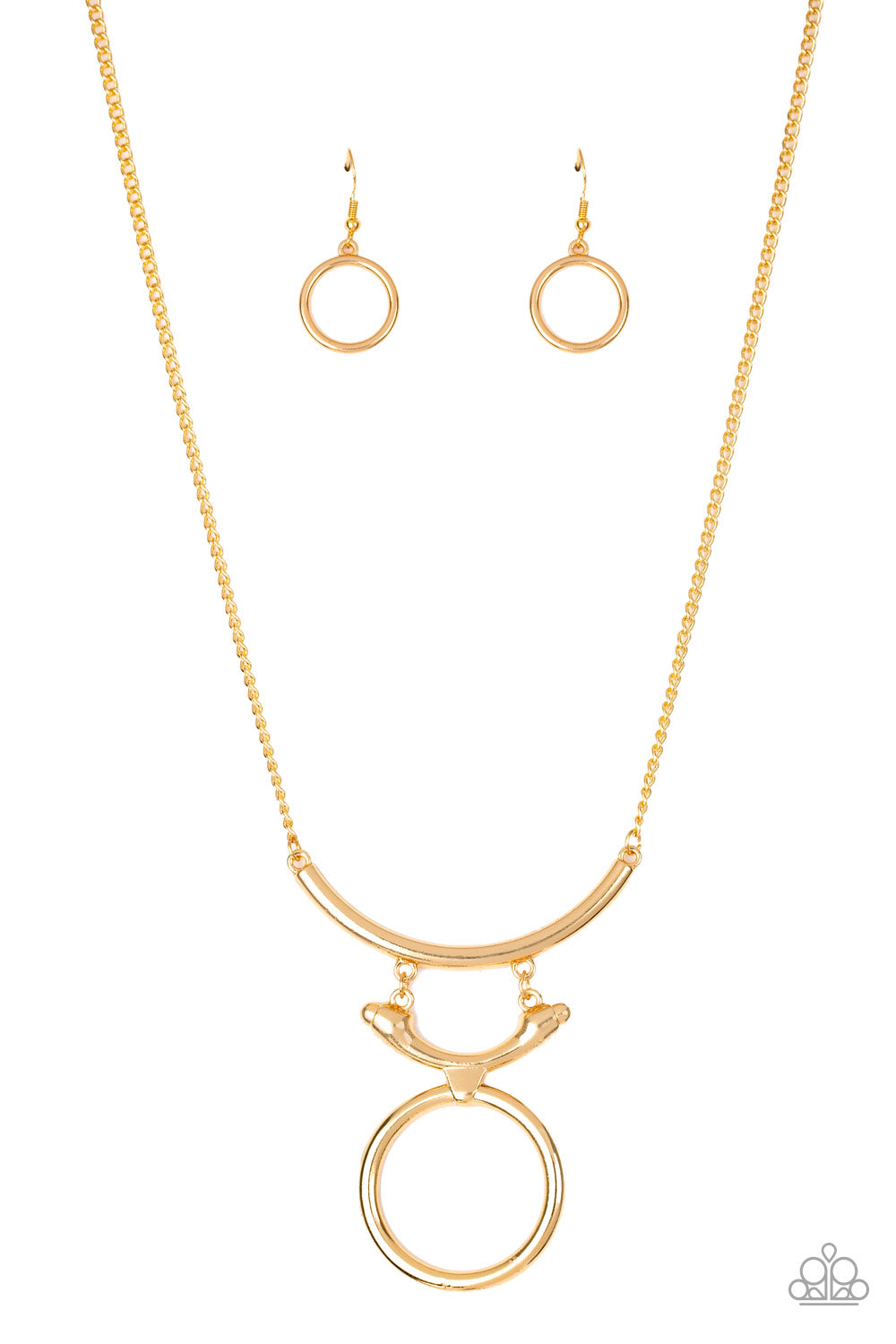 Walk Like An Egyptian Necklace - Gold