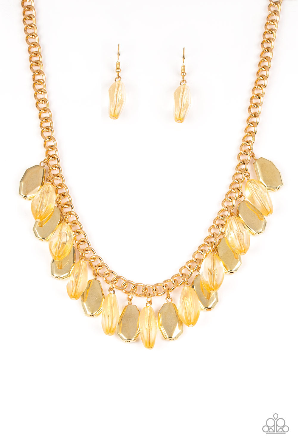 Fringe Fabulous Necklace - Gold