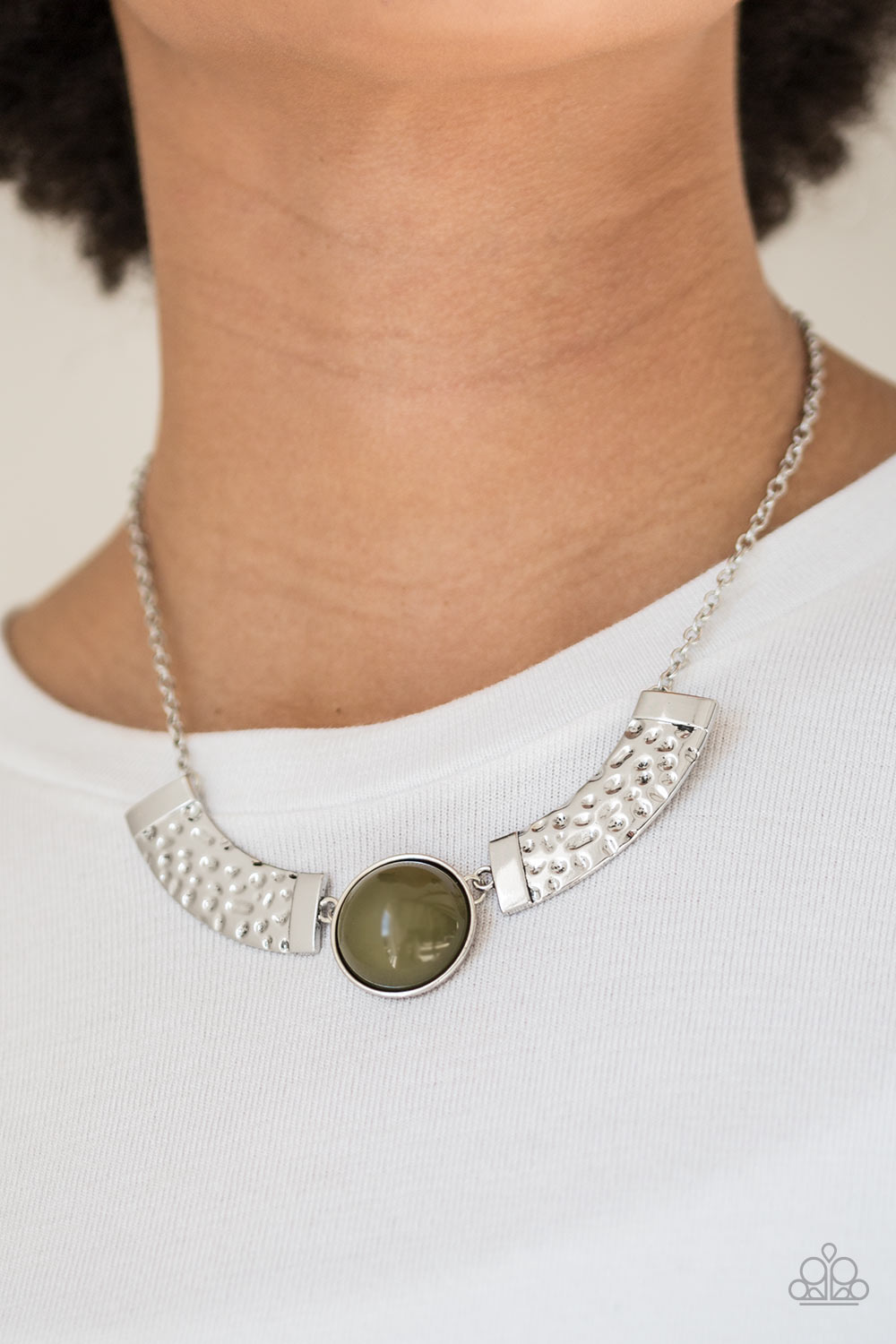 Egyptian Spell Necklace - Green