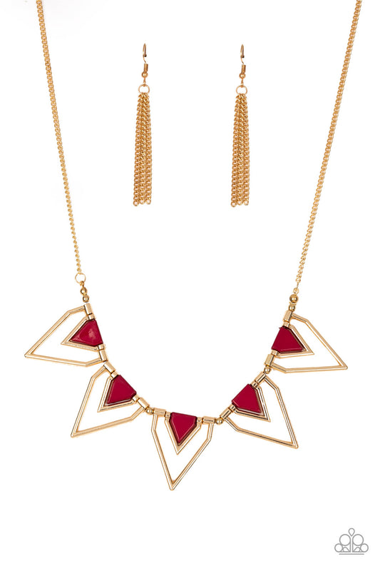 The Pack Leader Necklace - Red