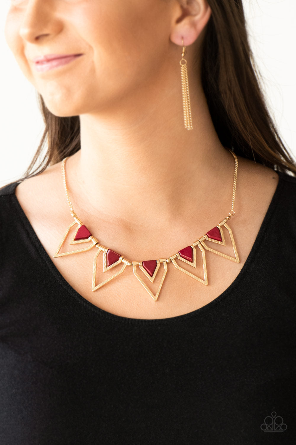 The Pack Leader Necklace - Red