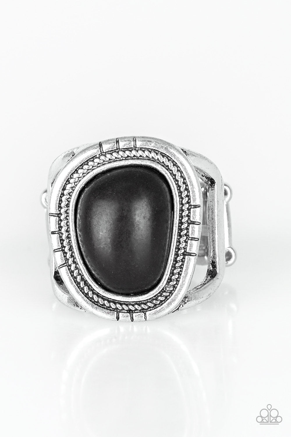 Out On The Range Ring - Black