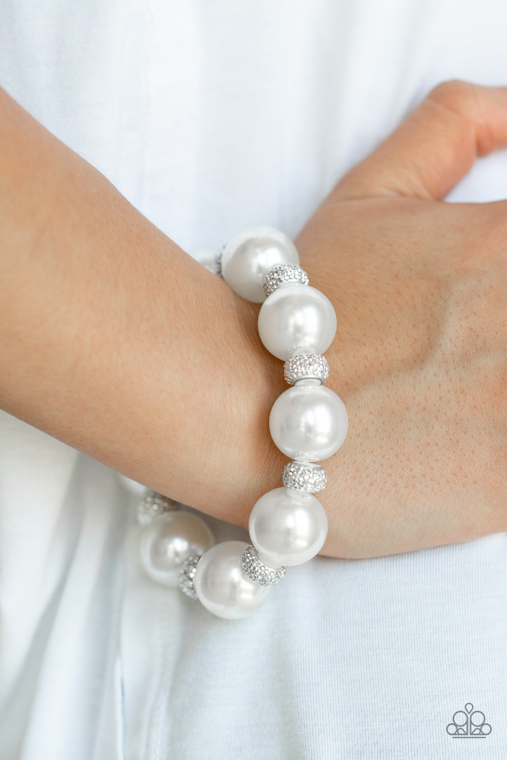 Extra Elegant Bracelet - White