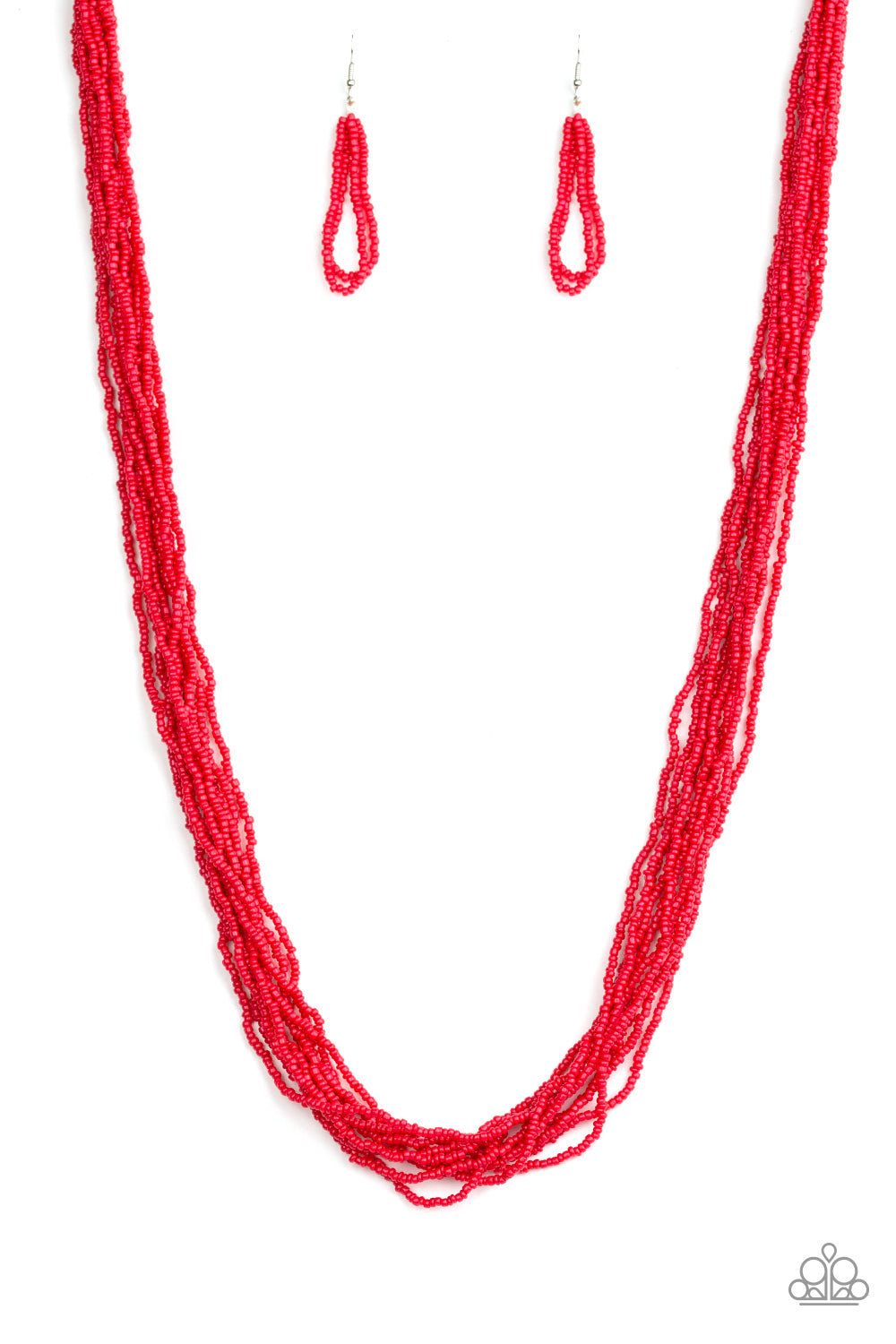 Congo Colada Necklace - Red