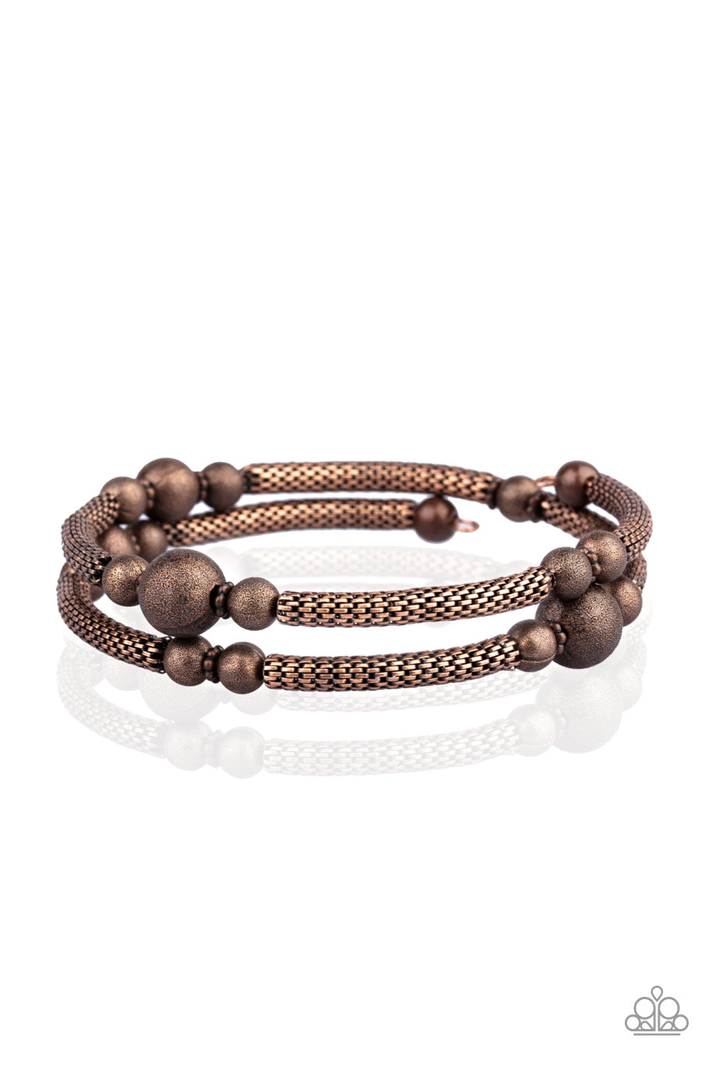 West End Wraparound Bracelets - Copper