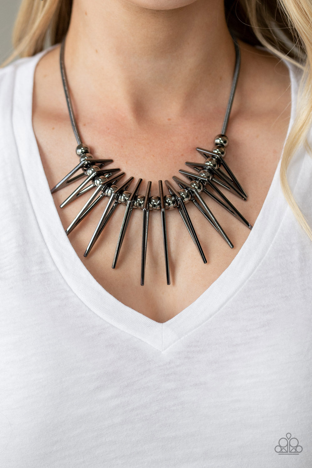 Fully Charged Necklace - Black
