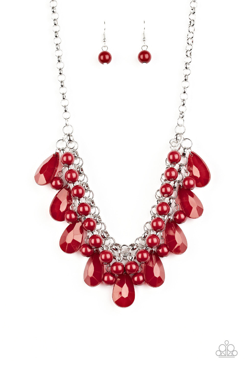 Endless Effervescence Necklace - Red