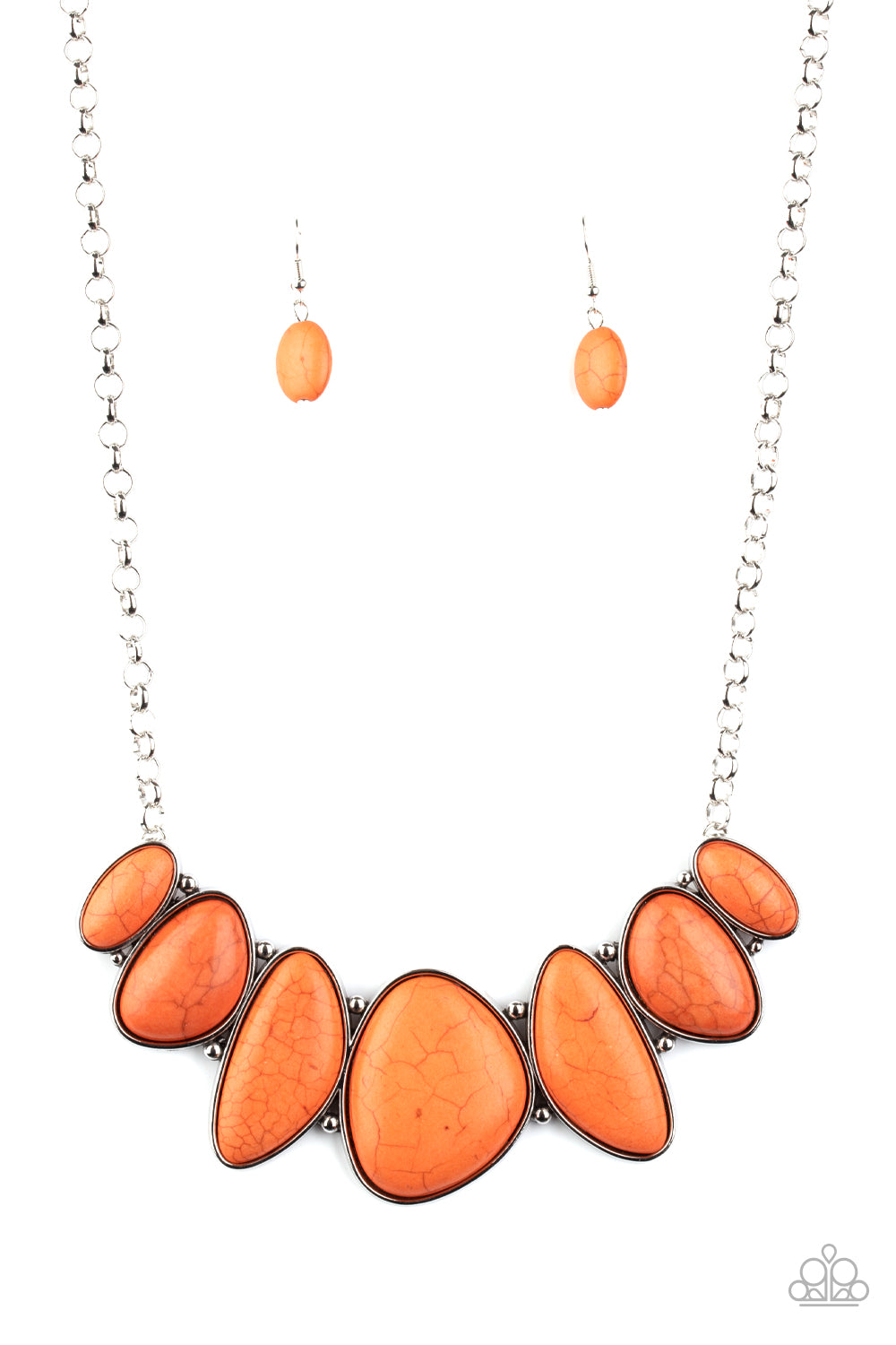 Primitive Necklace - Orange
