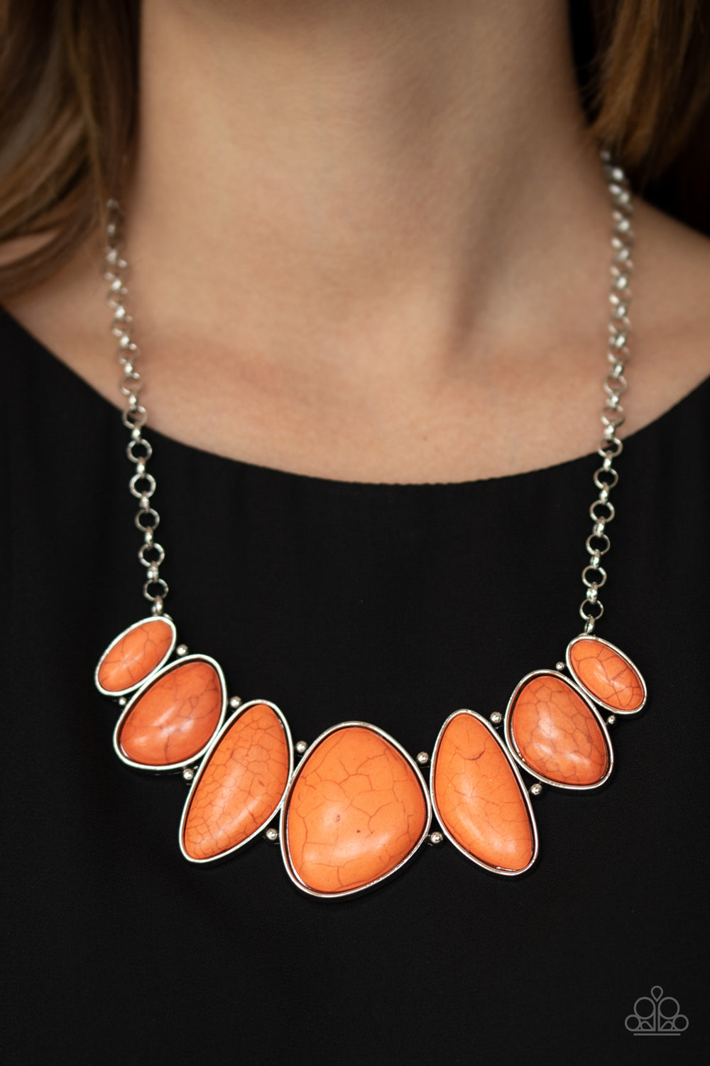 Primitive Necklace - Orange