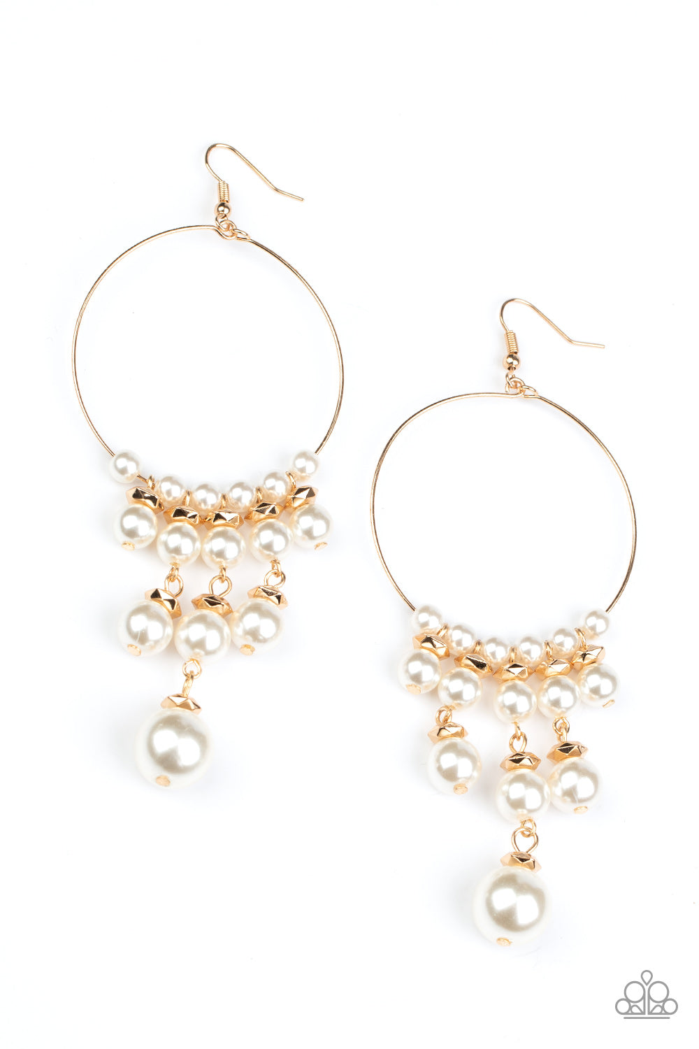 Working The Room Earrings - Gold