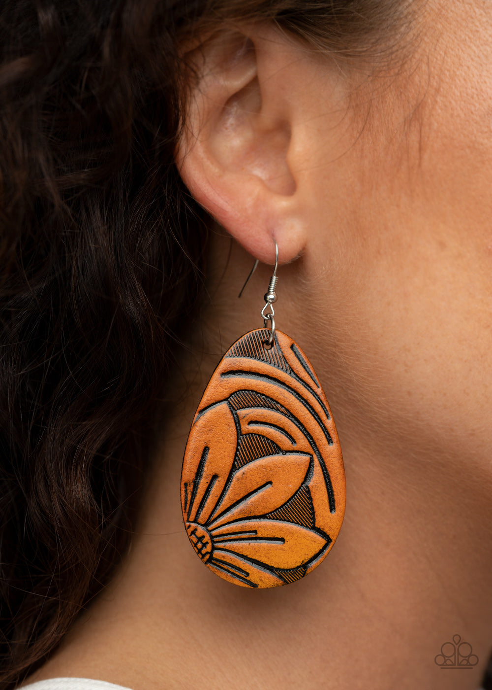 Garden Therapy Earrings - Brown