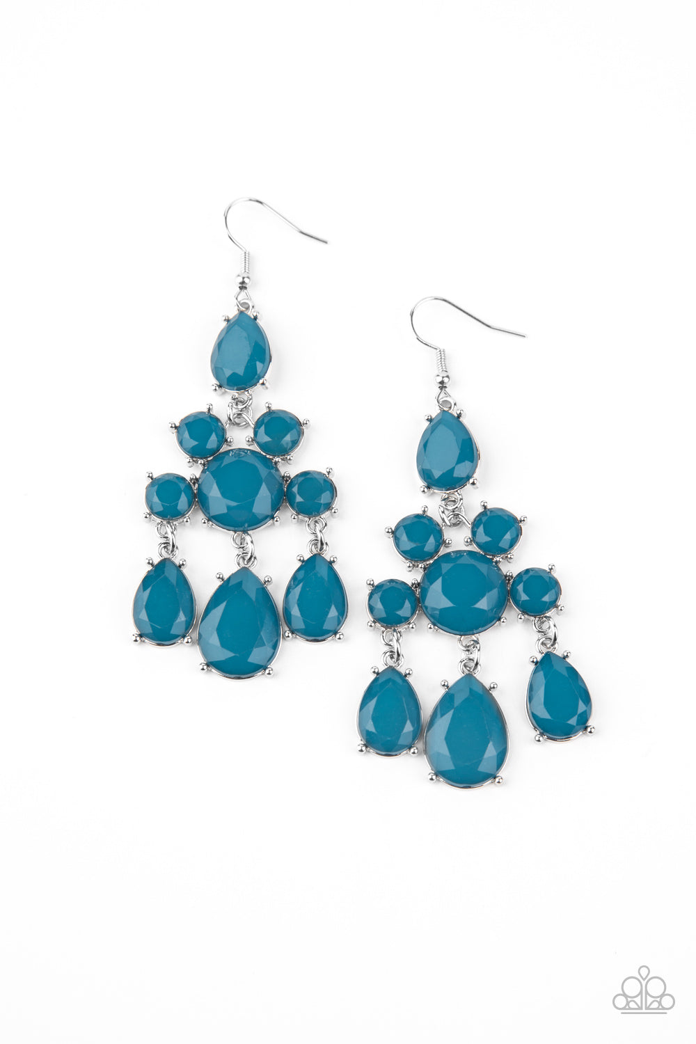 Afterglow Glamour Earrings - Blue