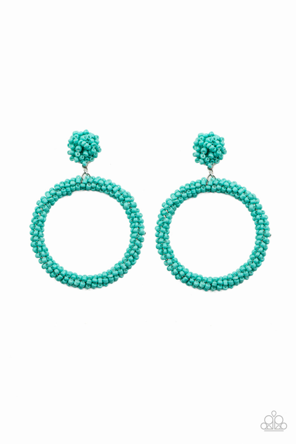 Be All You Can BEAD Earrings - Blue