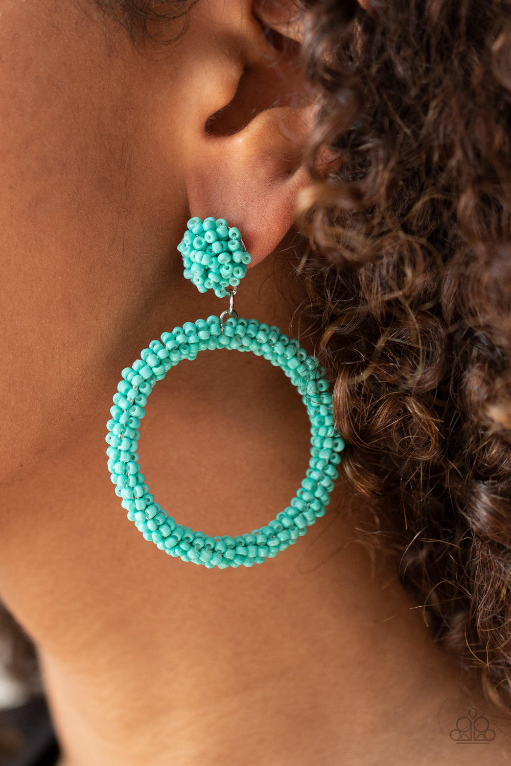Be All You Can BEAD Earrings - Blue