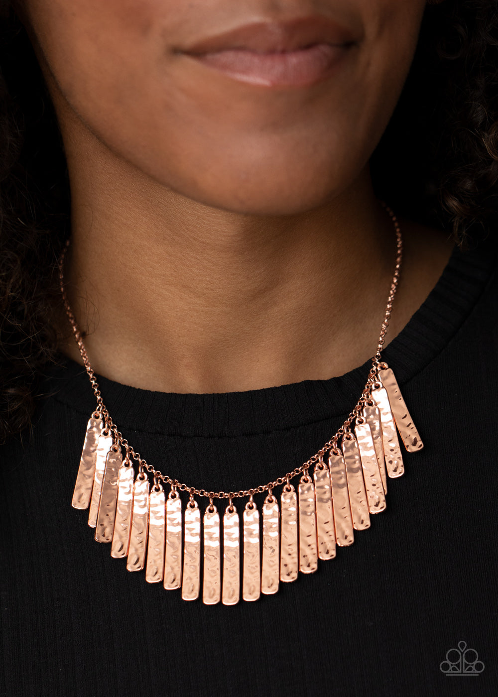 Metallic Muse Necklace - Copper