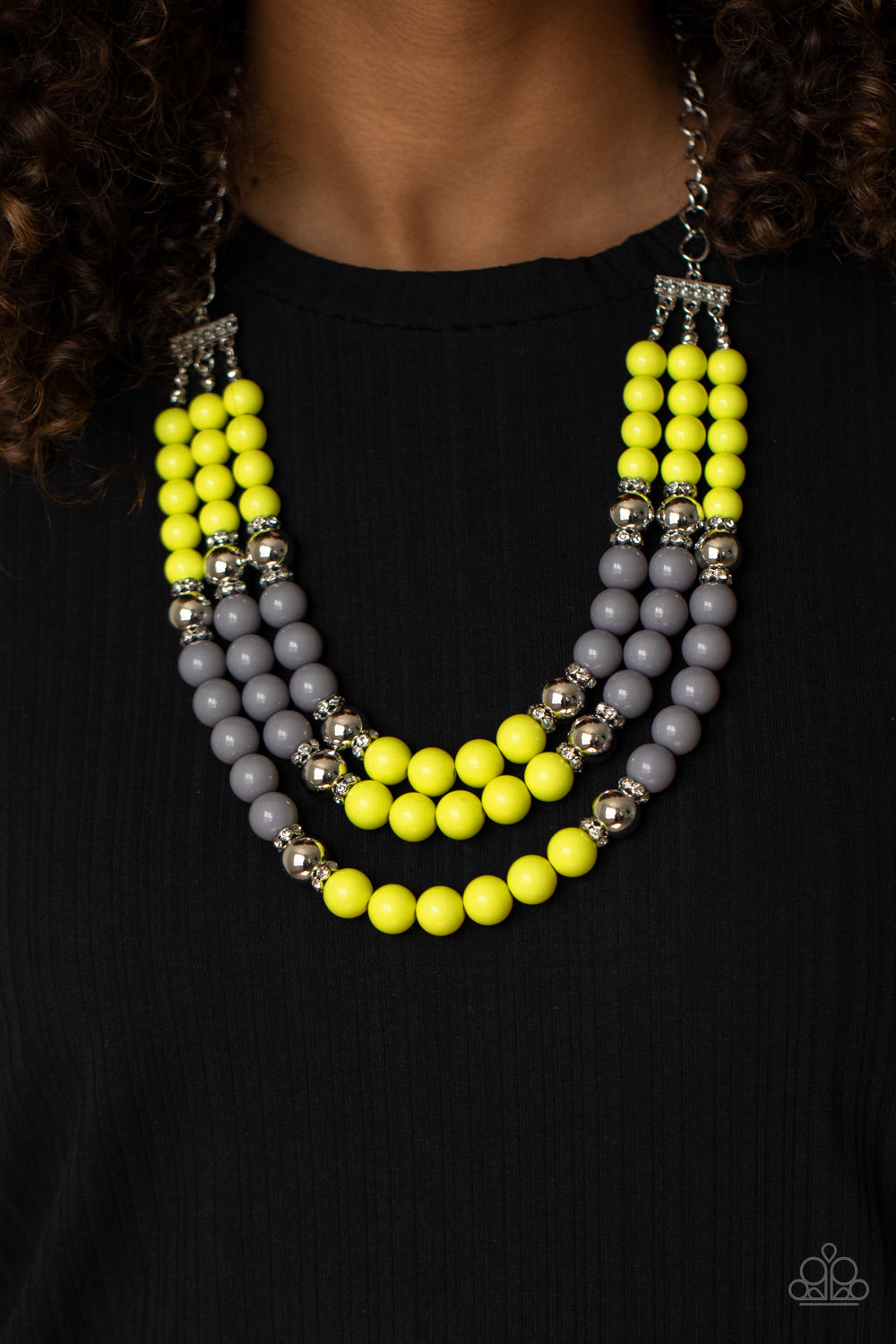 BEAD Your Own Drum Necklace - Yellow