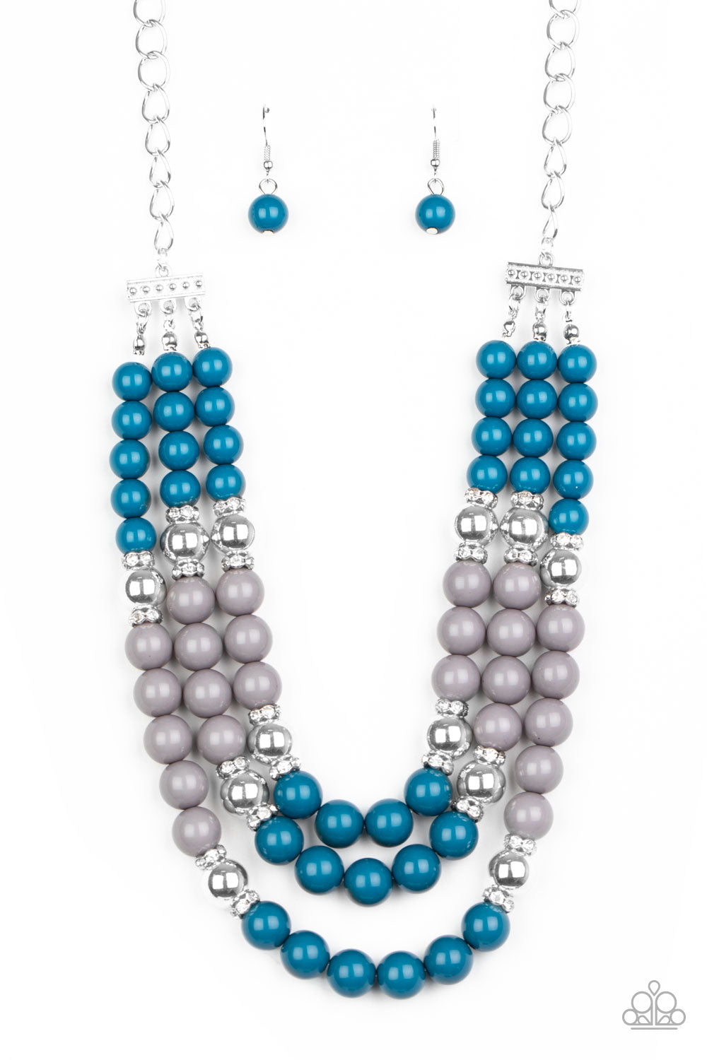 BEAD Your Own Drum Necklace - Blue