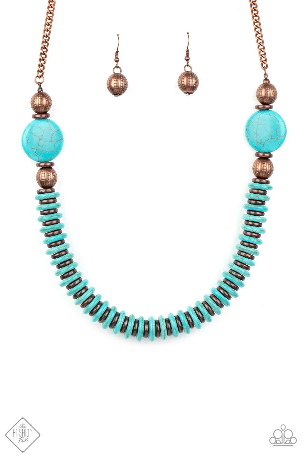 Desert Revival Necklace - Turquoise