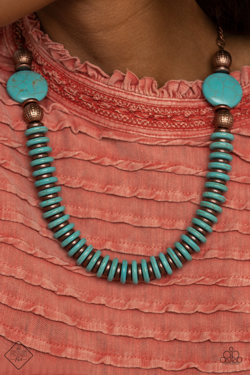 Desert Revival Necklace - Turquoise