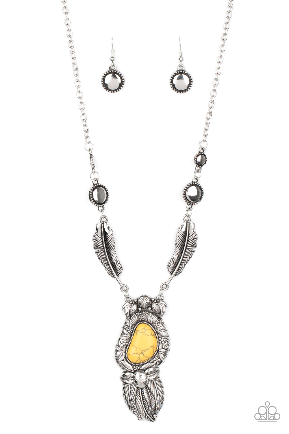 Ruler of The Roost Necklace - Yellow