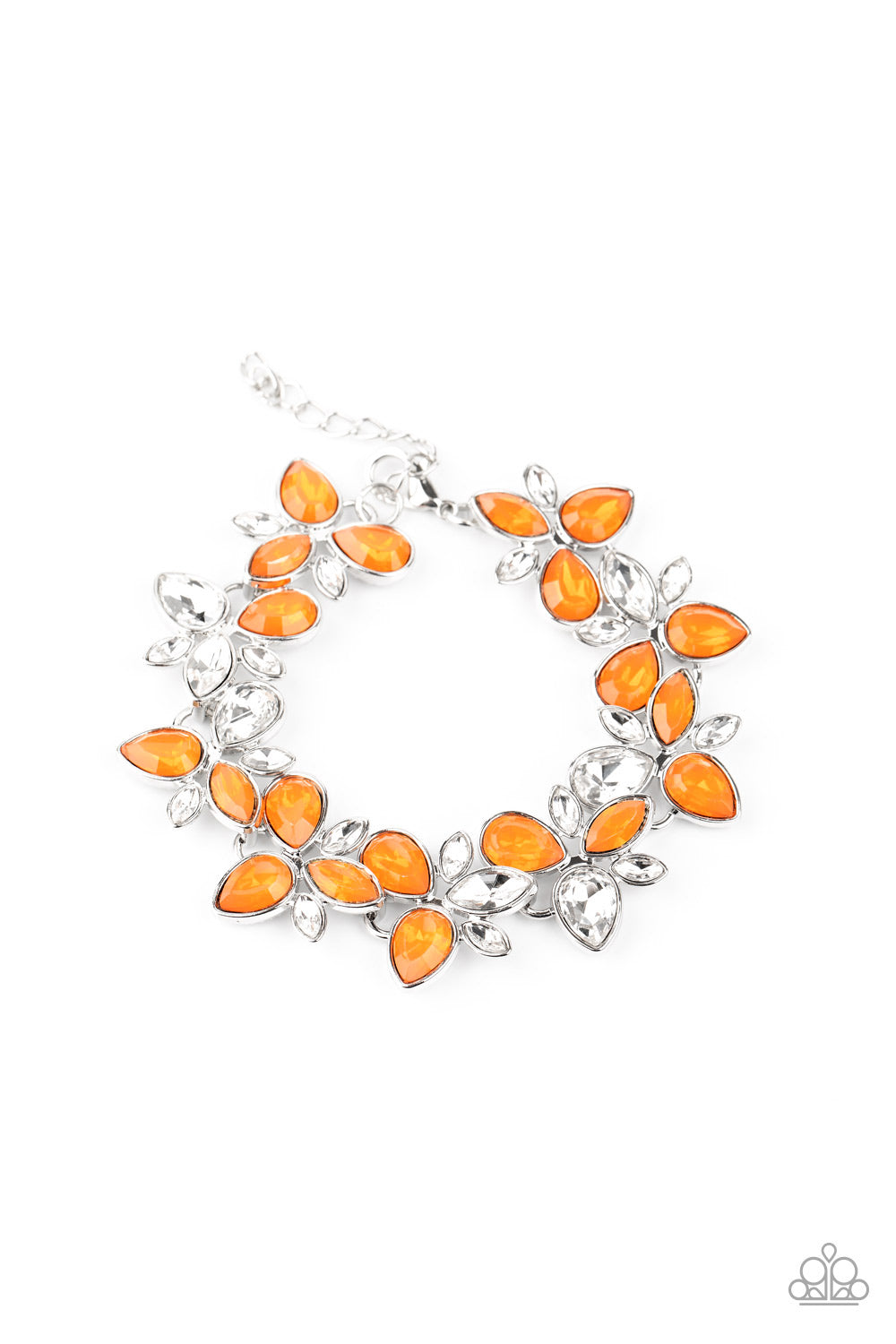 Ice Garden Bracelet - Orange