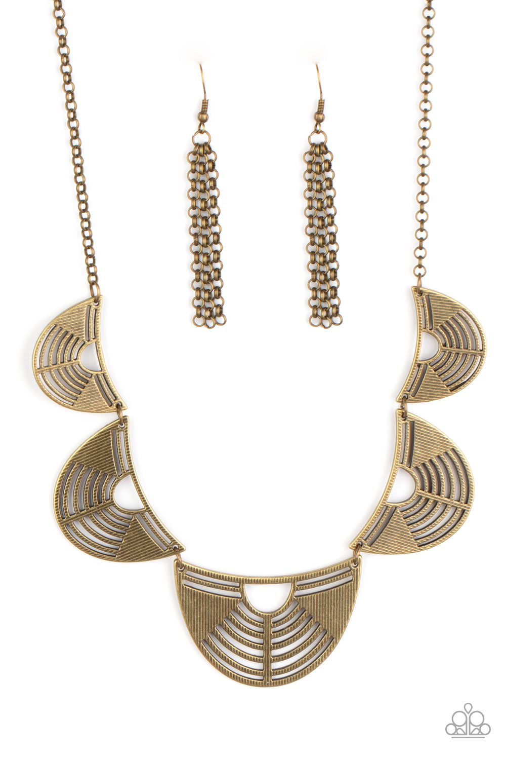 Record-Breaking Radiance Necklace - Brass