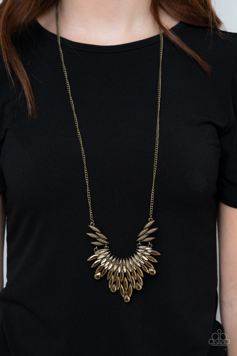 Leave it to LUXE Necklace - Brass