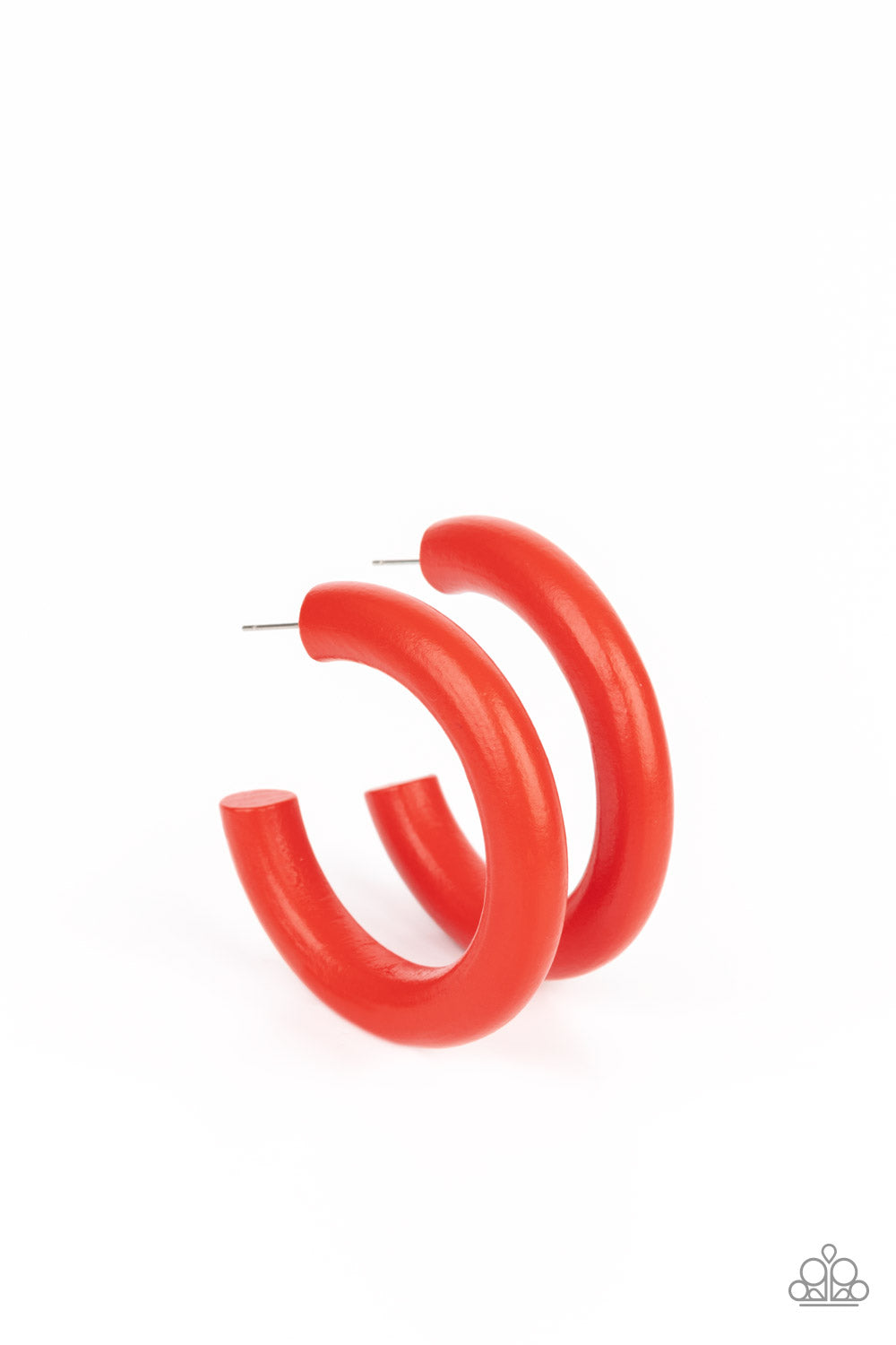 Woodsy Wonder Earrings - Red