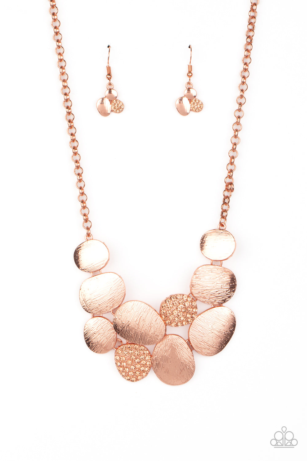 A Hard LUXE Story Necklace - Copper