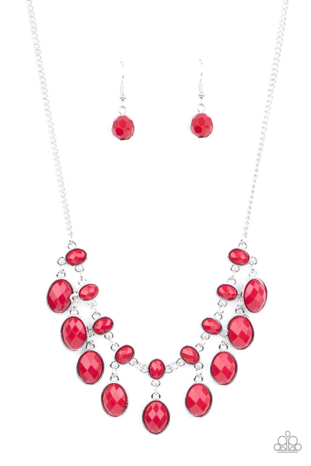 Lady of the POWERHOUSENecklace  - Red