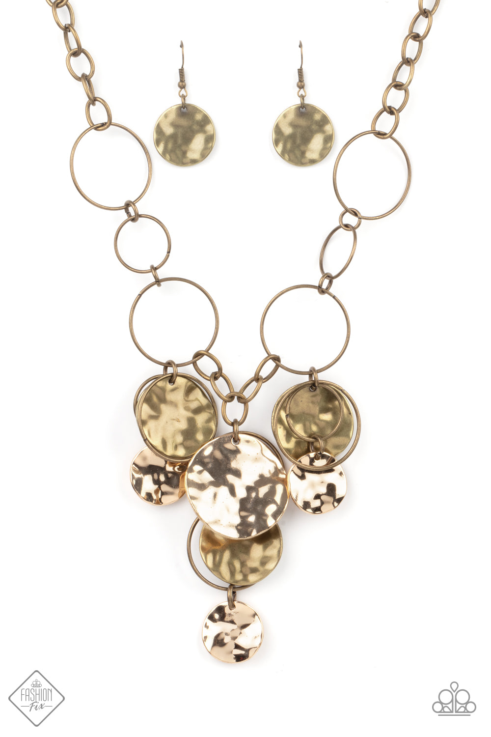 Learn the HARDWARE Way Necklace - Brass