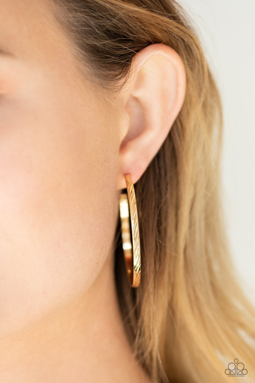 Reporting for Duty Earrings - Gold