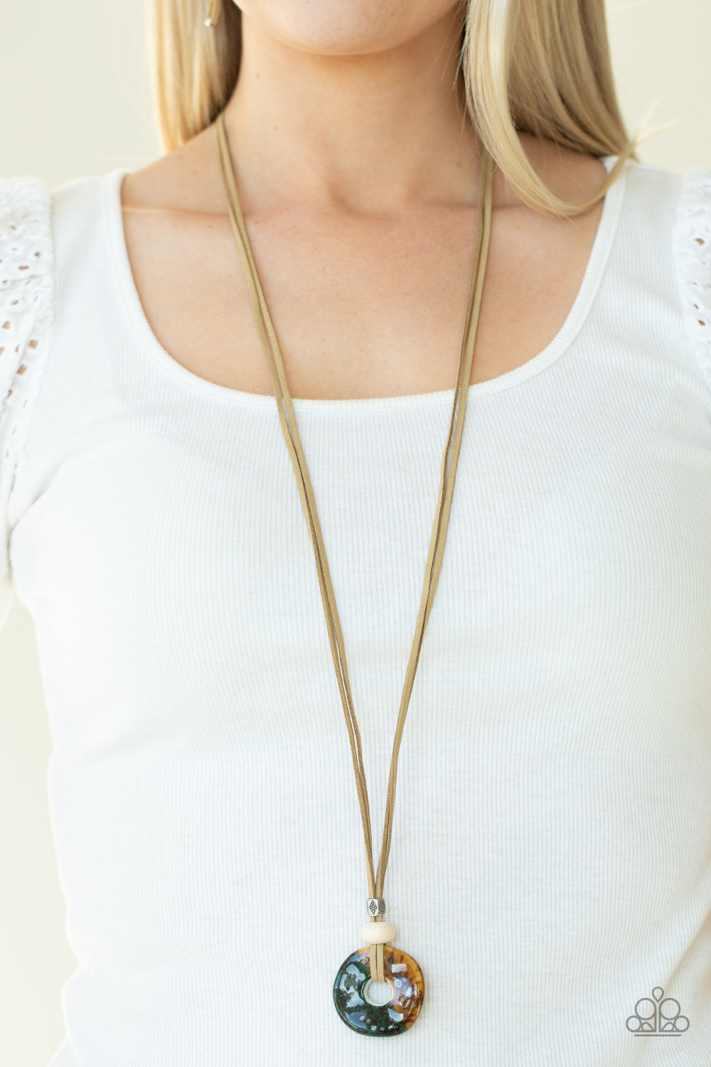 Primal Paradise Necklace - Brown