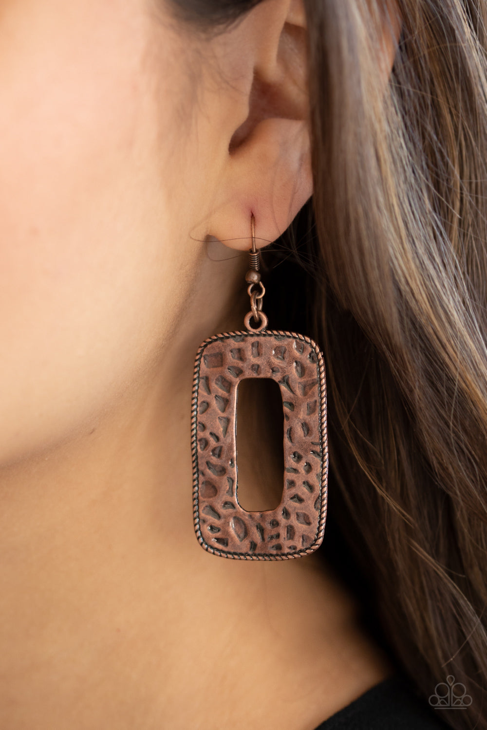 Primal Elements Earrings - Copper