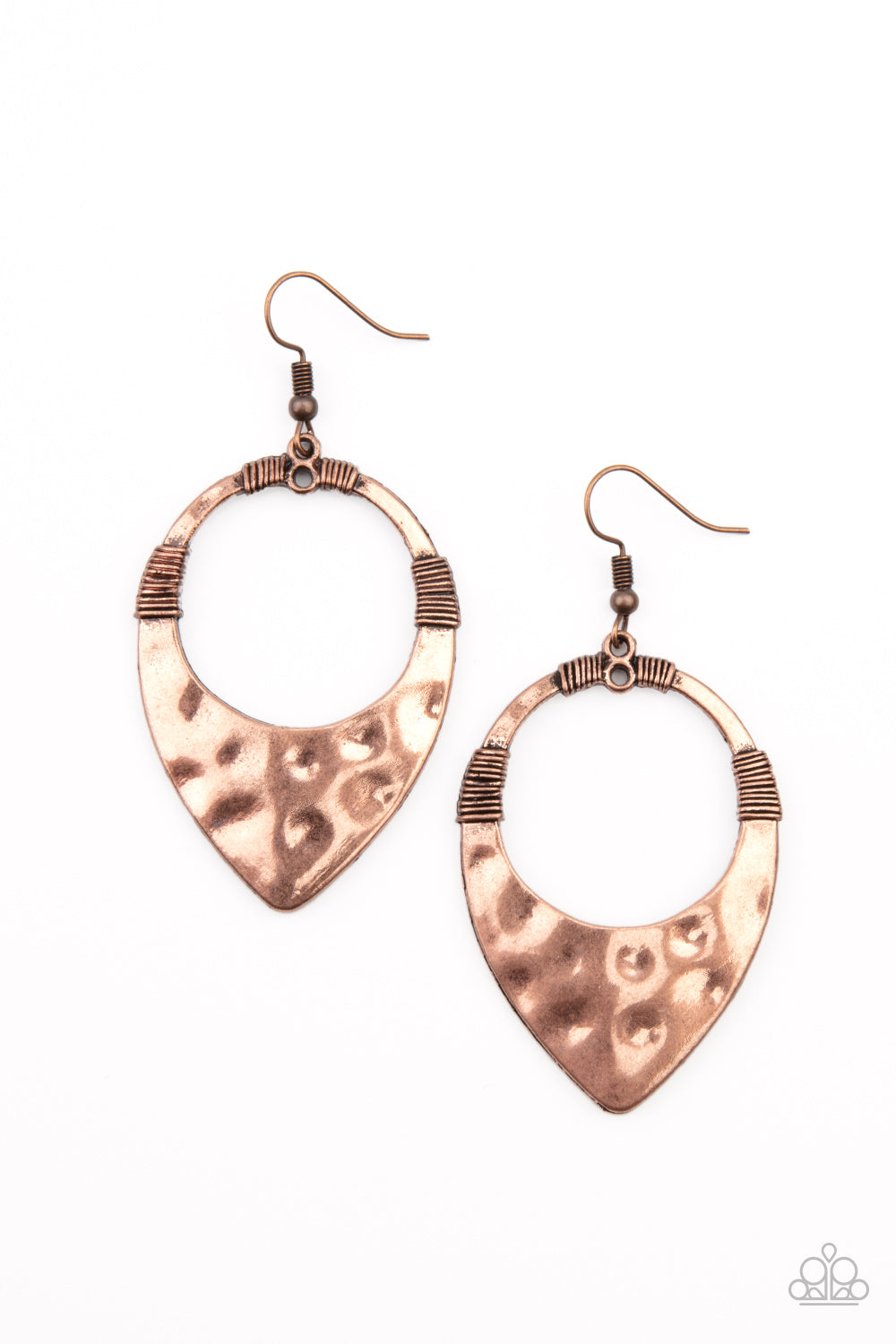Instinctively Industrial Earrings - Copper