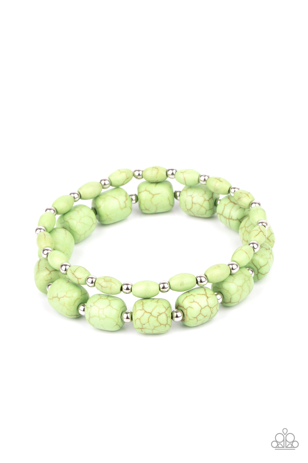 Colorfully Country Bracelet - Green