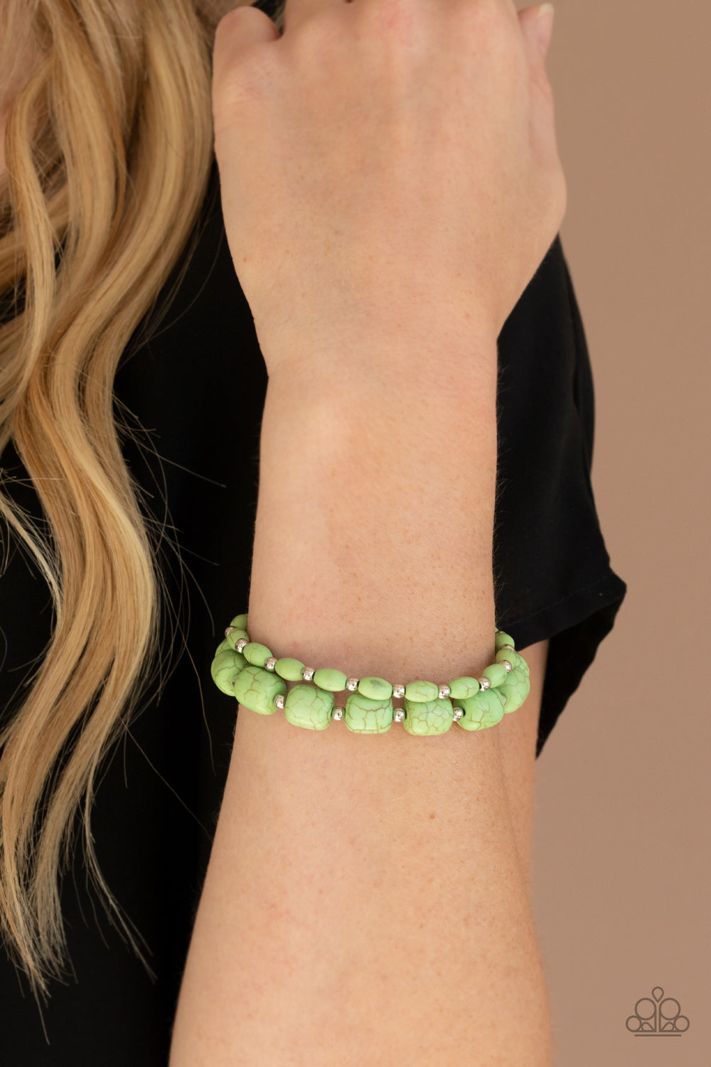 Colorfully Country Bracelet - Green