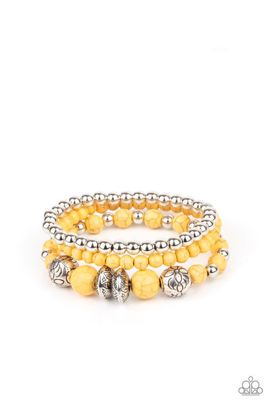 Desert Blossom Bracelet - Yellow