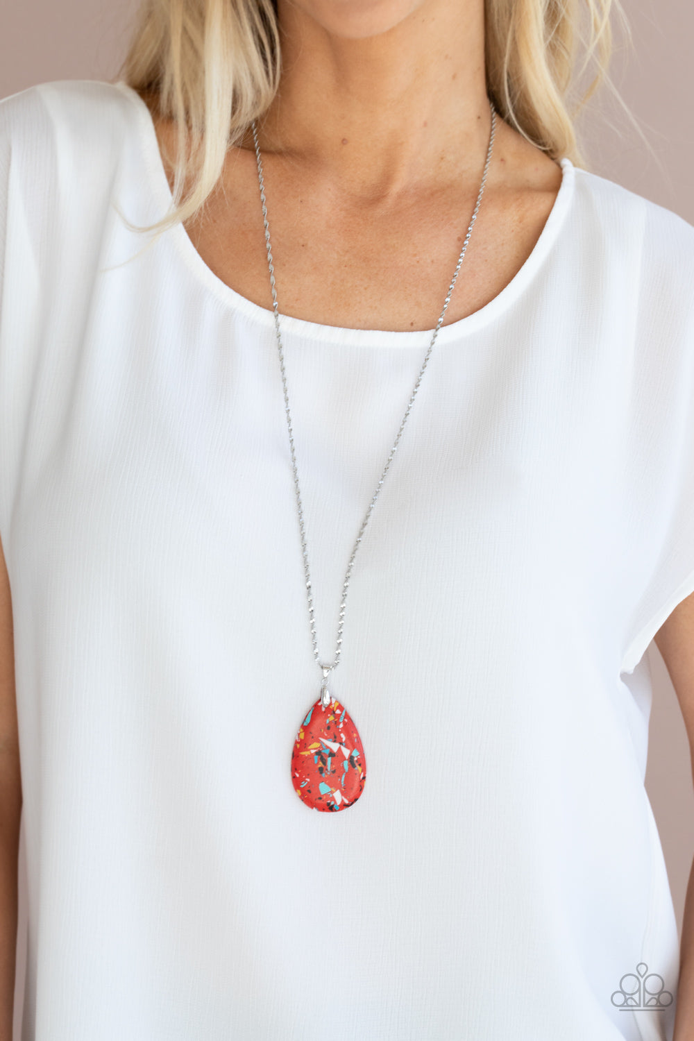 Extra Elemental Necklace - Red