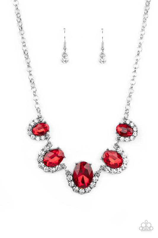 The Queen Demands It Necklace - Red