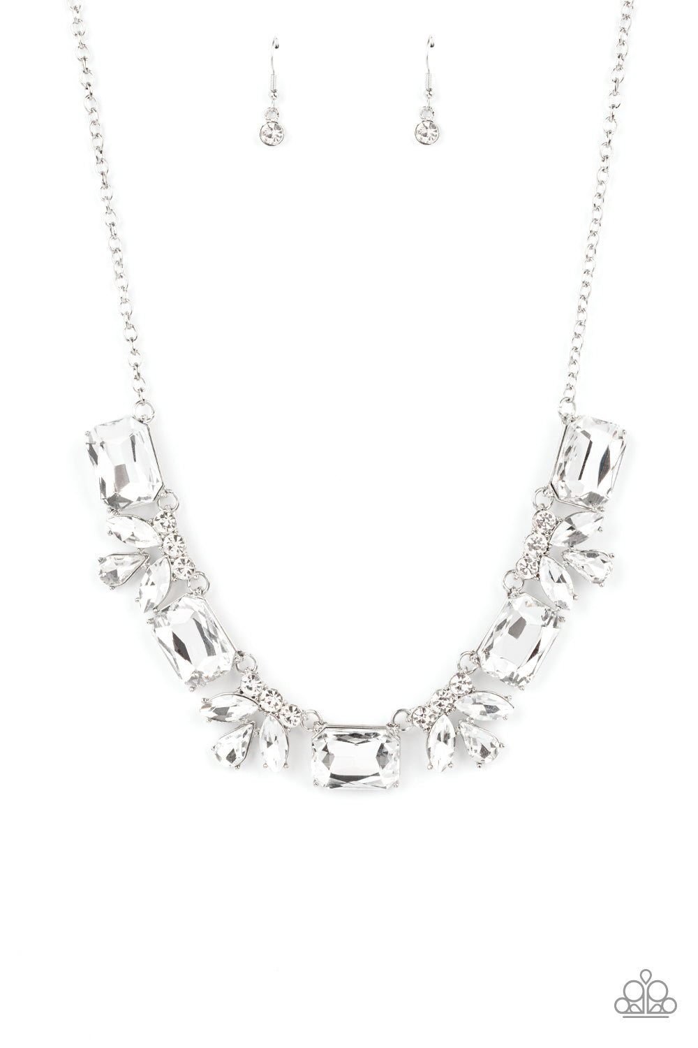 Long Live Sparkle Necklace - White