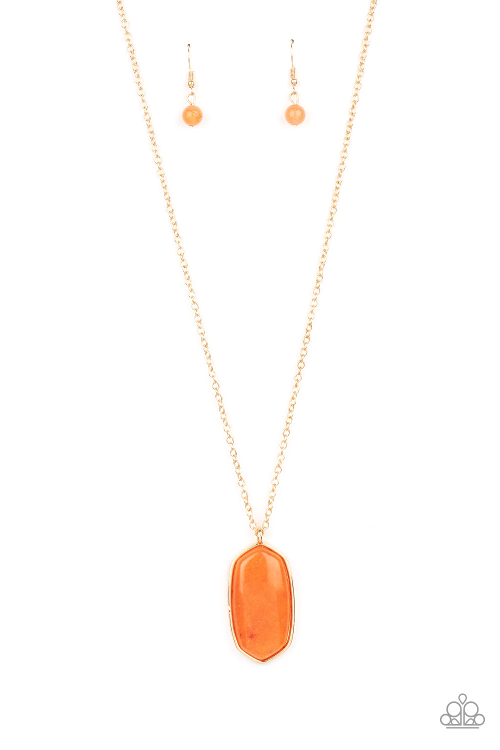 Elemental Elegance Necklace - Orange