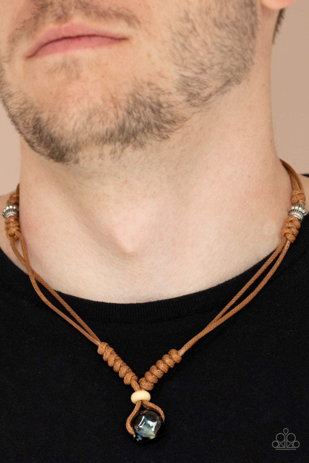 Might and MAINLAND Necklace - Brown