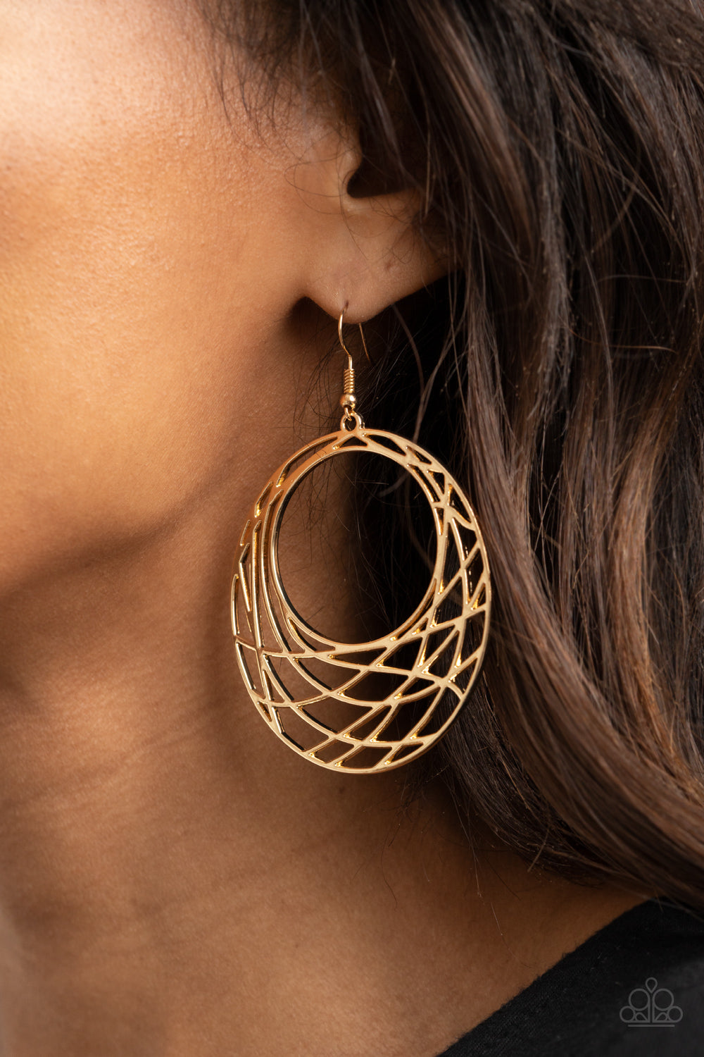 Urban Lineup Earrings - Gold
